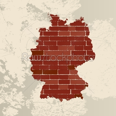 Germany wall map
