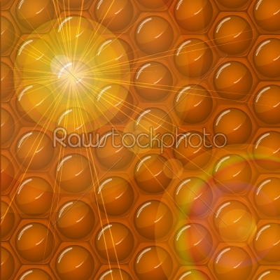 Honeycomb abstract background