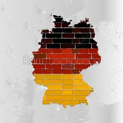 map of Germany 