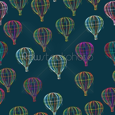 Seamless Balloons pattern