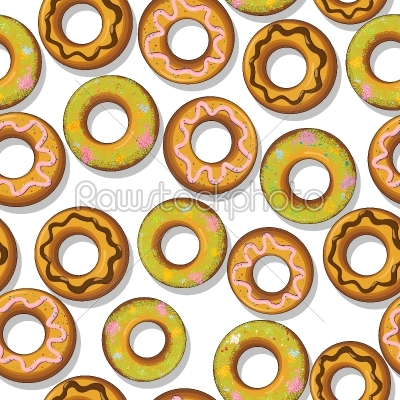 Tasty donuts pattern