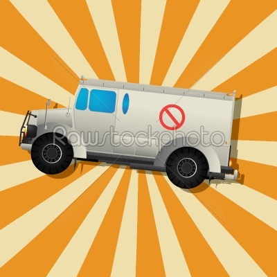The fantastic armored truck