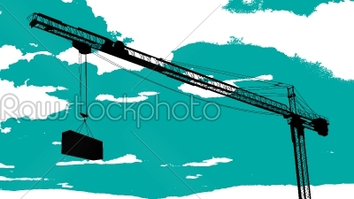 Tower crane sketch