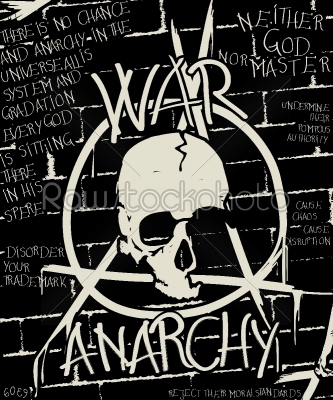 War and anarchy poster