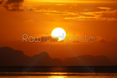stock photo: sunset sky-Raw Stock Photo ID: 23269