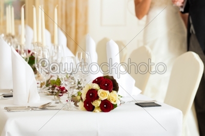 stock photo: table at a wedding feast-Raw Stock Photo ID: 41620