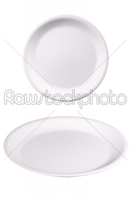 stock photo: white plate-Raw Stock Photo ID: 10023