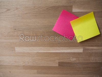 stock photo: a pair of post its-Raw Stock Photo ID: 75033