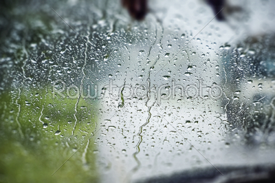 stock photo: abstract capture of natural water drop on the window glass from -Raw Stock Photo ID: 75391