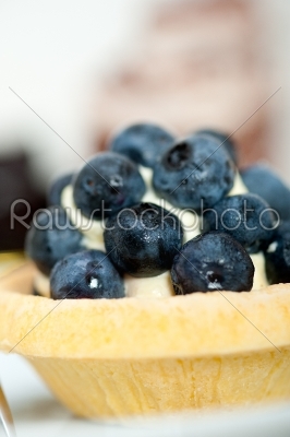 stock photo: blueberry cream cupcake-Raw Stock Photo ID: 64380