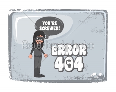 stock vector: error page template-Raw Stock Photo ID: 68781