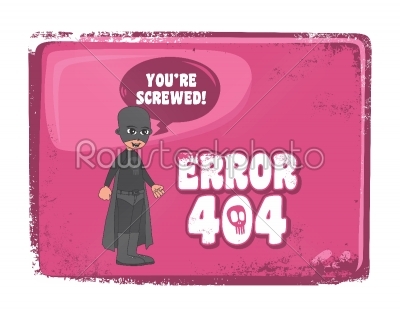 stock vector: error page template-Raw Stock Photo ID: 68786
