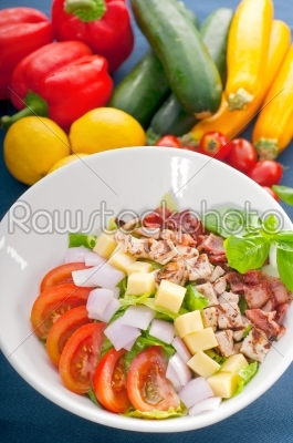 stock photo: fresh caesar salad-Raw Stock Photo ID: 54424