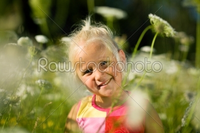 stock photo: girl in summer-Raw Stock Photo ID: 51536