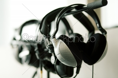 stock photo: headphones-Raw Stock Photo ID: 51459