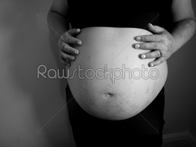 stock photo: pregnant belly-Raw Stock Photo ID: 75030