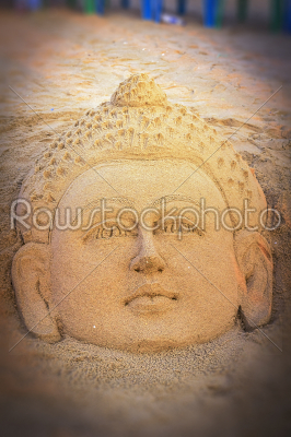 stock photo: sand art with sand and water by some infamouse creative people o-Raw Stock Photo ID: 75420