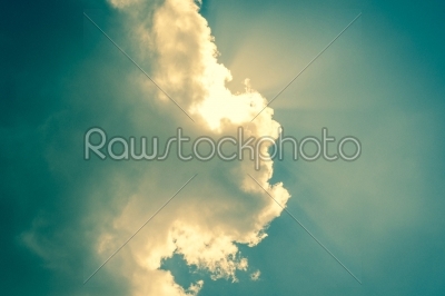 stock photo: sky hiding the sun-Raw Stock Photo ID: 69771