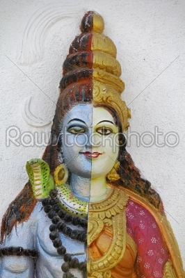 stock photo: statue of ardhanari nateshwar-Raw Stock Photo ID: 61530