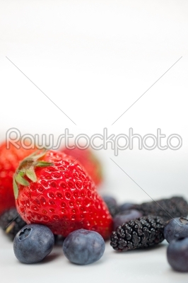 berries on white 