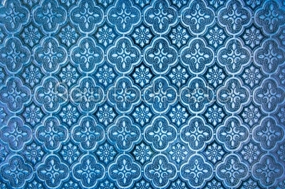 blue background sheet of glass texture