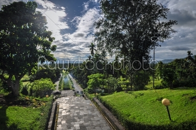 Buddist temple Borobudur Park complex in Yogjakarta in Java