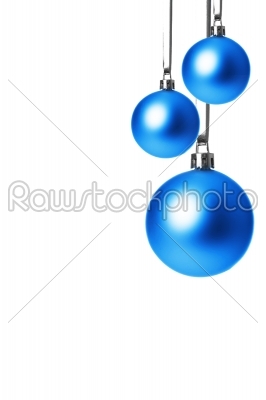 christmas, christmas ornament blue