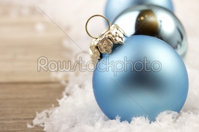 christmas, christmas ornament blue