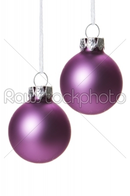 christmas, christmas ornament violet