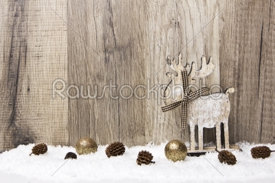 christmas decoration brown
