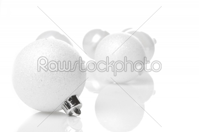 christmas ornament white