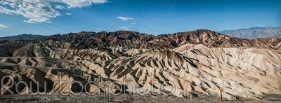 Death Valley zabriskie panorama