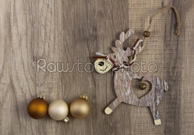 elk as christmas decoration