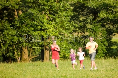 Family Jogging