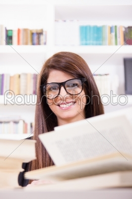 female student smiling