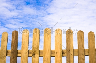 Fence and blue heaven