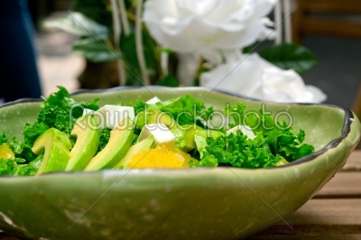fresh avocado salad 