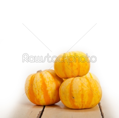 fresh yellow pumpkin
