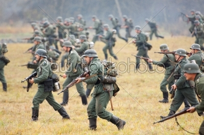 German army attack