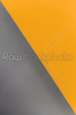 Gray yellow wall
