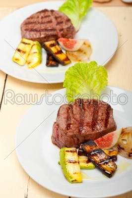 grilled beef filet mignon