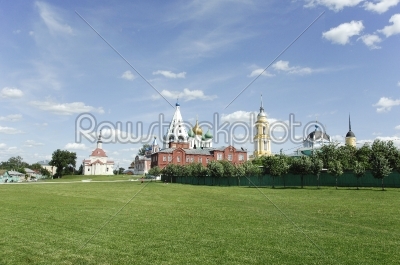 Historical center of the town Kolomna, Russia