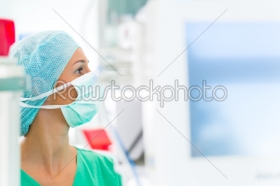 Hospital - doctor or surgeon in operating room