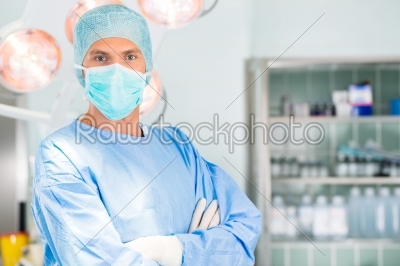 Hospital - surgeon doctor in operating room