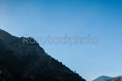 Kings canyon mountain panorama