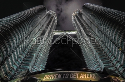 Kuala Lumpur view of Petronas Twin Towers