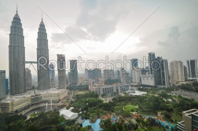 landscape of kuala lumper skyline, Malaysia