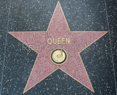 LOS ANGELES, USA - AUGUST 23: Queen Hollywood Star,2013