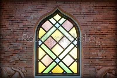 Multicolored window