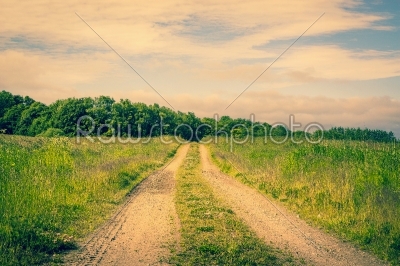 Road on a countryside